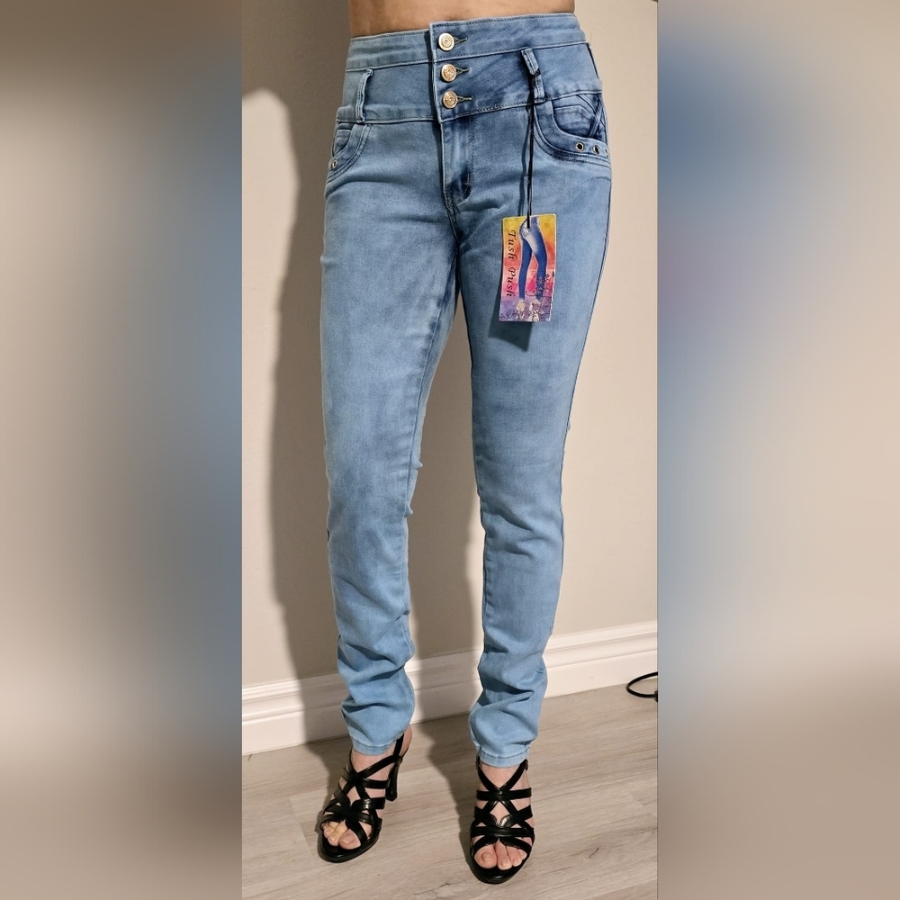 Colombian Style Women's Jeans - Picture 1 of 3